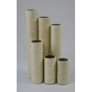 lycce Ersatzstamm für Kratzbäume Kratzsäule Kratzstamm Sisal Ø 8cm x 40cm