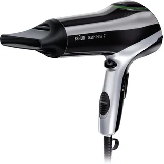 Braun Satin Hair 7 Haartrockner professioneller Föhn mit IonTec und Satin Protect Technologie, HD710, schwarz