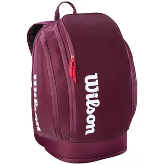 Wilson Defyer V1 Tennistasche Unisex, (Dunkelrot one size)
