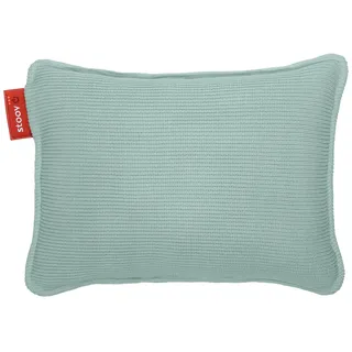Stoov Heizkissen mit Abschaltautomatik - Kabelloses Wärmekissen mit Standard Akku: 2 bis 4 Std. Wärme - Elektrische Wärmflasche für Rücken & Nacken - Ploov1 45x60 cm Gestrickt Grün