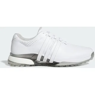 adidas Tour360 25 Spikeless Golfschuh - Cloud White / Cloud White / Silver Metallic - 42 2/3