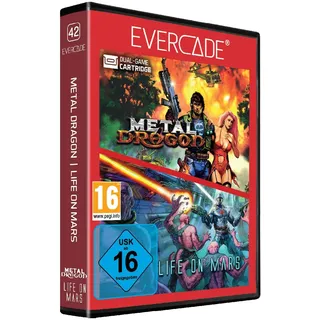 Blaze Evercade Metal Dragon/Life on Mars Cartridge