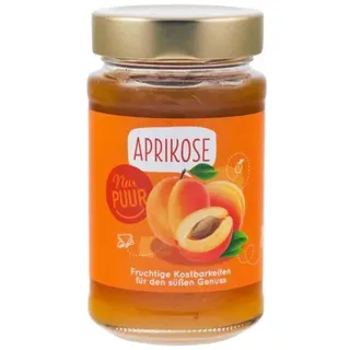 NurPuur Fruchtaufstrich Aprikose bio
