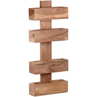 Wohnling Zeitungsständer WL1.534 Akazie Holz, DIN A4