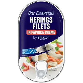 by Amazon MSC Heringsfilets in Tomaten Paprika Crème, 200g (1er-Pack)