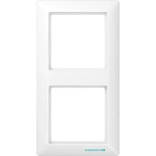 Jung Rahmen 2fach, Duroplast antibakteriell, As 500 antibakteriell, alpinweiß ABAS582WW