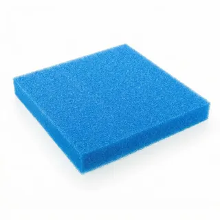 Pondlife Filterschaum blau 50x50x5 cm PPI 20 mittel, Filtermatte Teich und Aquarium, zuschneidbar, zur optimalen Verwendung als Filtermedium in Teichfiltern