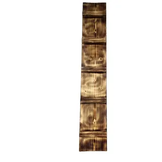 QLS Katzenleiter Katzentreppe Geflammt Katzenstufe für Balkon 4m mit Schraubhaken Outdoor Draußen Leiter (Länge: