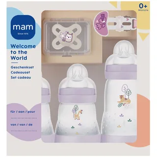 MAM Welcome to the World Geschenke-Set LILA