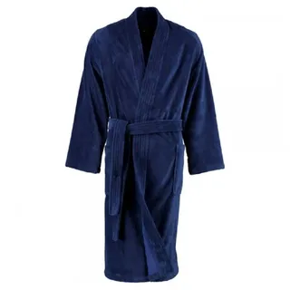 CAWÖ Cawö Bademantel Herren Kimono 800 nachtblau - 11 Bademäntel Schwarz