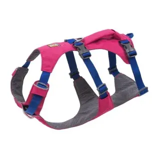 Ruffwear Flagline Hundegeschirr alpenglow pink S