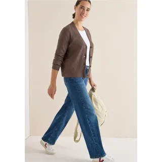 Cecil Cardigan mit Strukturdetail - Braun