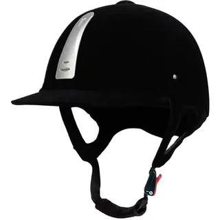 Reithelm Samt, Verstellbare Reithut-Sporthelme Leicht Reitkappe Pferdehelm Helmausrüstung Reitausrüstung Für Männer Frauen