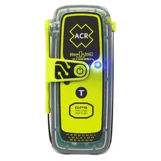 ACR ResQLink 410 RLS PLB Notfunkbake: ABO-frei, Globales GPS & Galileo – Schwimmfähig mit 5 Jahren Batterielaufzeit – SOS-Notrufsender für Marine & Outdoor – Rückbestätigungs-Funktion (RLS)