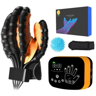 Schlaganfall Hand (LINKS) Funktion Rehabilitation Roboter Handschuhe, Hand-Therapie-Handschuh, Finger Robotic Training Roboter Handschuhe NEU. - L