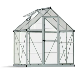 CANOPIA Hybrid Alu silber Polycarbonat 0,7 mm/Dach HKP 4 mm 2,3 m2