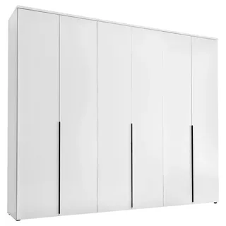 Pol-Power Drehtürenschrank 6-türig 270 x 225 x 52 cm Weiß