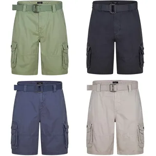 denimfy Cargo-Shorts Blau 33