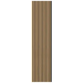 fn acustico Akustikpaneel Eiche Natur 2 St. 240 x 57,25 x 1,9 cm