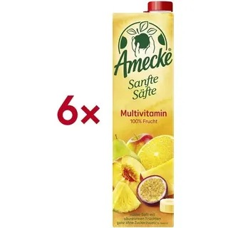Amecke Sanfte Säfte Multivitamin Direktsaft 6x 1,0 l