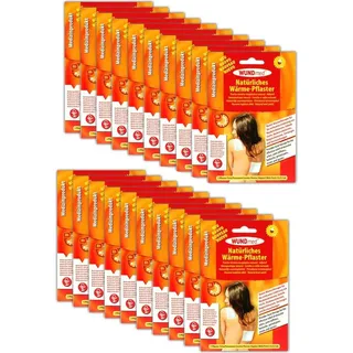 20x Wärme-Pflaster Schmerzpflaster Wärmepads Rücken Schulter Wärmepflaster