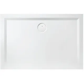 Hoesch Mineralguss-Duschwanne Muna 120x100x3cm, weiß matt, Solique