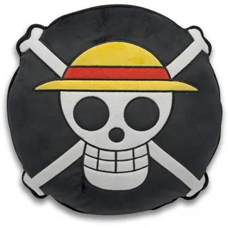ABYSTYLE One Piece Skull Unisex Kissen Multicolor 100% Polyester Anime, Fan-Merch, TV-Serien