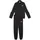 Polyester Trainingsanzug Mädchen 01 black 164