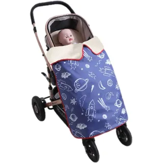 BOLYUM Kinderwagendecke, Winter, Outdoor, wasserdicht, für Kinder, warme Decke, abnehmbar, winddicht, wasserdicht, für Kinderwagen, Autositz, Zubehör (A)