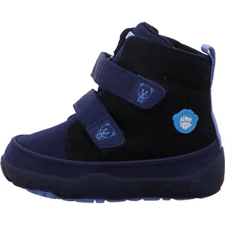Affenzahn Comfy Walk Mid Bär für Kinder, blau, Größe 21 EU
