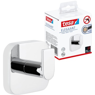 Tesa Handtuchhaken Elegaant Metall, chrom, rostfrei