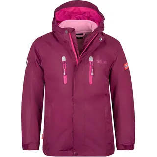 TROLLKIDS Myrdal Pro Jacke - Plum / Fireberry / Mauve - 152 cm