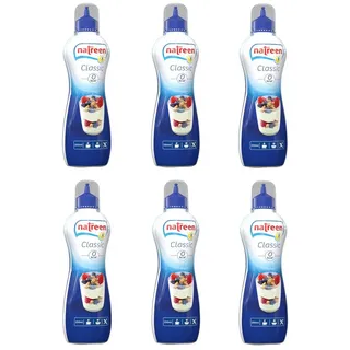 Natreen NATREEN® Süßstoff Classic Feine Süße Flüssigsüße Zuckerersatz 6 x 250ml