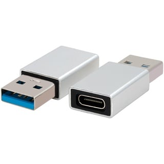 BIGtec USB C Adapter USB-C Buchse auf USB-A Stecker USB Netzteil Ladeadapter Ladegerät Adapter für Ladekabel kompatibel für iPhone 12 13 14 15 Pro Max Samsung Galaxy Tablet USB A auf USB C