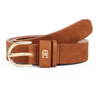 Tommy Hilfiger Damengürtel Leder 3,5 cm Braun 85