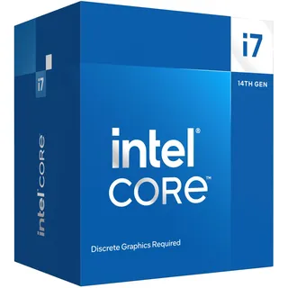 Intel i7-14700F 20-Kern CPU, Sockel 1700, Boxed (ohne Kühler)
