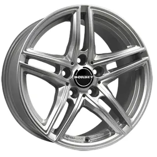 Borbet XR 6,5 x 16 5 x 112 ET22 MB66,6 Silber