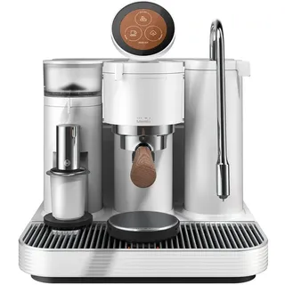 Meraki 2nd Generation Espresso Machine with Grinder, White