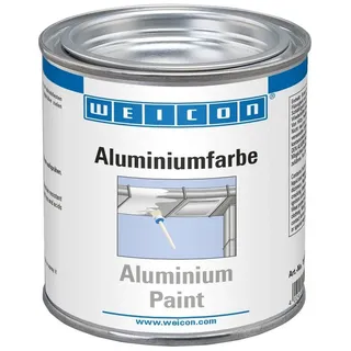 WEICON Aluminiumfarbe, Korrosionsschutz aus Aluminiumpigmentbeschichtung, 375 ml