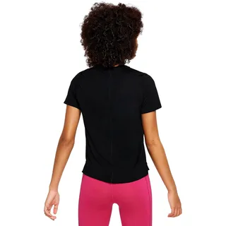 Nike One Dri-FIT Kurzarm-Trainingsoberteil Kinder Black/White S