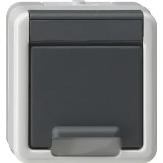 Gira Schuko-Steckdose 16 A 250 V~ Grau