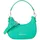 Sacca Hobo Bag Kunstleder Grün/Petrol