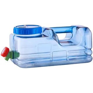 CAMEIRGOU Wasserkanister Mit Hahn 10L Camping Wasserkanister Wasserbehälter Mit Hahn Tragbarer Trinkwasserkanister BPA-frei Trinkwasserkanister Wassertank Mit Griff Für Auto Picknick Wandern