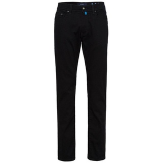 Pierre Cardin Tapered«, Fit Jeans mit Label-Patch Modell »Lyon black 34/36