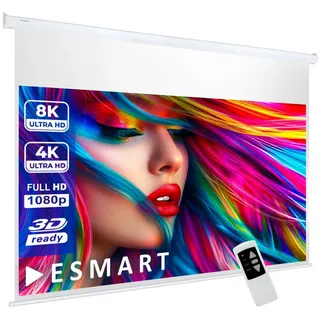 eSmart Germany Akustik-Motor Leinwand MIMOTO 266 x 149 cm (120") 16:9