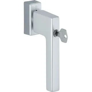 Hoppe Fenstergriff, Austin F1 Aluminium, sperrbar, SecuForte, 7 x 32 - 42 mm, Silberfarben