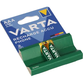Varta - 2x Akku Aaa 1,2v 800mah Kompatibel Siemens Gigaset A415 A420