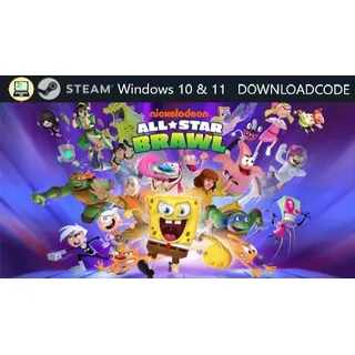 NEU Computer Spiel Nickelodeon All-Star Brawl für Windows 10 11 STEAM Game Code