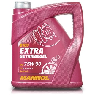 Mannol Extra Getriebeöl 75W-90 API GL 4/GL 5 LS, 4 Liter