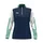 Trainingsshirt Marine/Weiß/Minze L